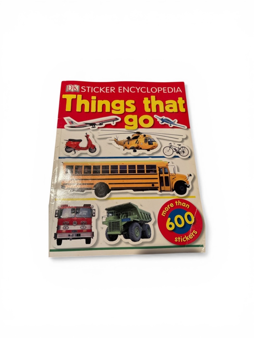 Sticker Encyclopedia: Things That Go by Paul Hunt